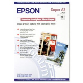   S041328 Fotópapír, tintasugaras, A3+, 251 g, félfényes, EPSON