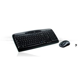   Egér- és billentyűzet készlet, vezeték nélküli, USB, HUN, LOGITECH "MK330", fekete