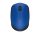 Egér, vezeték nélküli, optikai, közepes méret, USB, LOGITECH "M171", kék