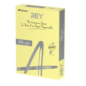   Másolópapír, színes, A3, 80 g, REY "Adagio", pasztell sárga