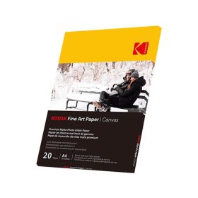   Fotópapír, tintasugaras, A4, 230 g, matt, vászon hatású , KODAK "Fine Art"