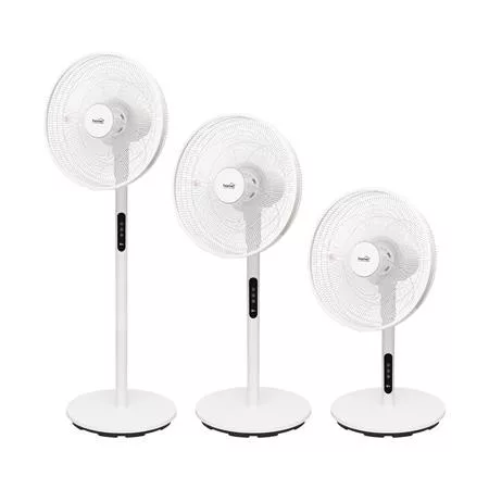 Álló ventilátor, távirányítóval, állítható magasság, 40 cm, 60 W, HOME