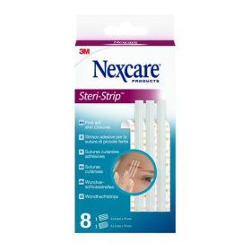  Sebzáró csík, vegyes méret, 8db, 3M "Nexcare SteriStrip"