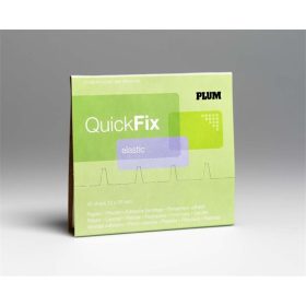   Sebtapasz utántöltő "Quick Fix",45 darabos, rugalmas textil,  PLUM