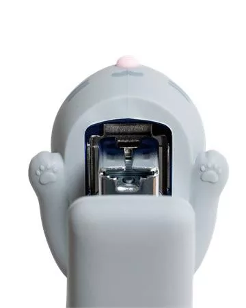 Tűzőgép, kézi, No.10, 20 lap, MAX "HD-10NX", szürke cica