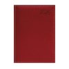 Naptár, tervező, A5, napi, műbőr, TOPTIMER, "Business", bordó