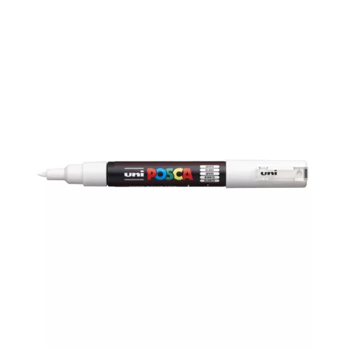 Dekormarker 0,7-1mm, Uni Posca PC-1M fehér