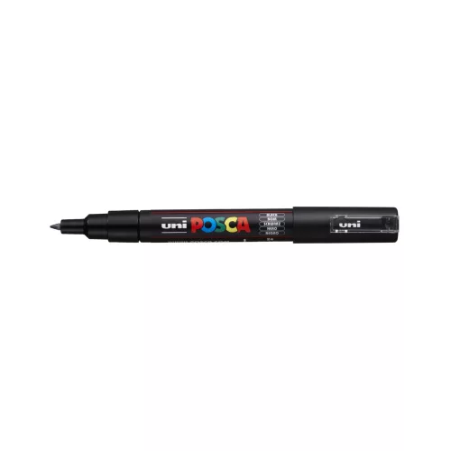 Dekormarker 0,7-1mm, Uni Posca PC-1M fekete