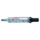 Táblamarker 2mm, kerek, utántölthető Pentel Easyflo fekete