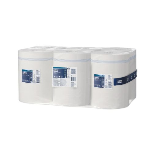 Kéztörlő 2 rétegű tekercses átmérő: 19 cm 6 tekercs/karton Plus M2 Advanced Tork_101250 fehér