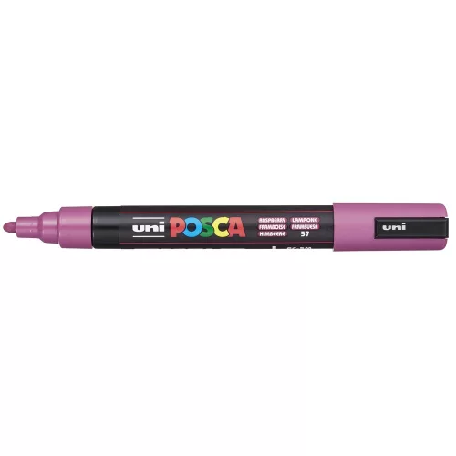 Dekormarker 1,8-2,5mm, Uni Posca PC-5M málna