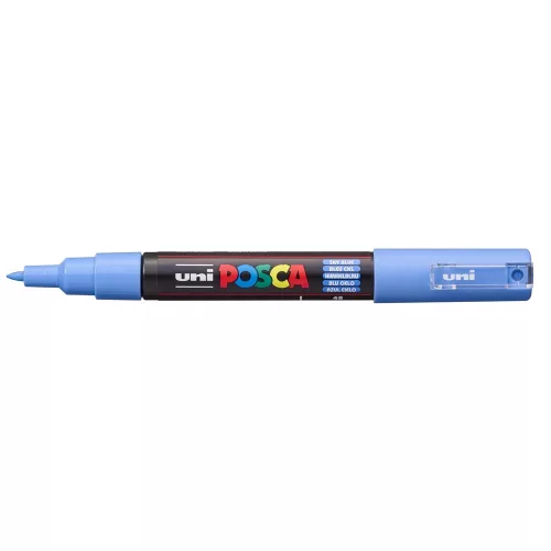 Dekormarker 0,7-1mm, Uni Posca PC-1M égszínkék