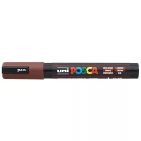 Dekormarker 1,8-2,5mm, Uni Posca PC-5M kakaó