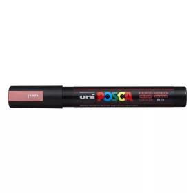 Dekormarker 1,8-2,5mm, Uni Posca PC-5M metál piros