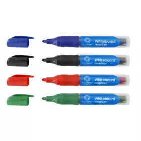   Táblamarker 3mm, kerek, cserélhető betétes, Bluering®, 4 klf. szín