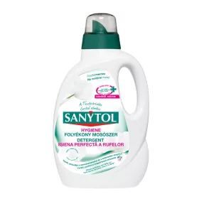   Mosógél 1,65 liter (17 mosás) fehér és színes ruhákhoz Sanytol Hygiene