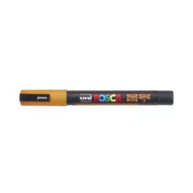Dekormarker 0,9-1,3mm, Uni-Posca PC-3ML csillámló narancs