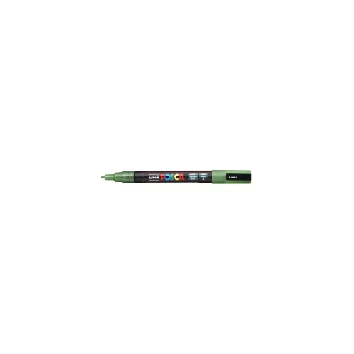 Dekormarker 0,9-1,3mm, Uni-Posca PC-3ML csillámló zöld