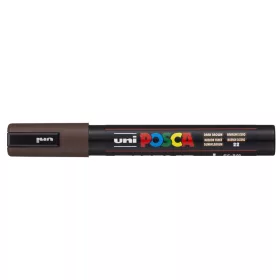 Dekormarker 1,8-2,5mm, Uni Posca PC-5M sötét barna