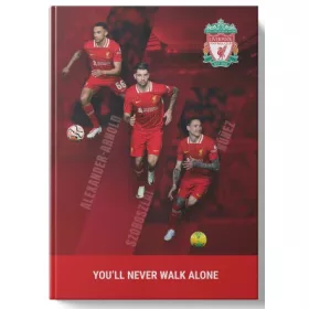 Beírókönyv LIVERPOOL FC A/4 keményfedelű 96 lap vonalas