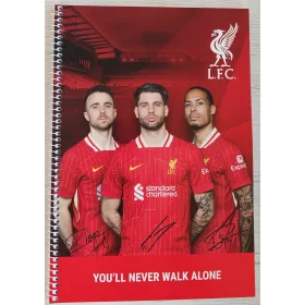 Spirálfüzet LIVERPOOL A/4 70 lapos vonalas