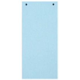 Exacompta 1/3 elválasztócsík, kék, 100 darab/csomag