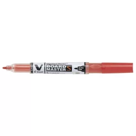   Táblamarker, 0,8 mm, UF, kúpos, PILOT "V-Board Master S", piros