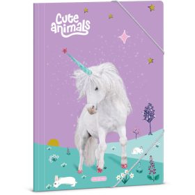 Unikornis gumis mappa A/4, Cute Animals, Unicorn