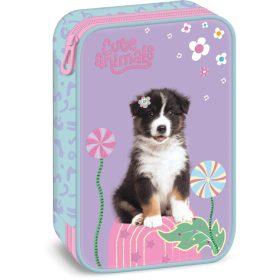 Aussie, kutyás tolltartó, belső emeletes, üres, Ars Una