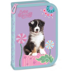 Aussie, kutyás tolltartó, klapnis, töltött, Ars Una