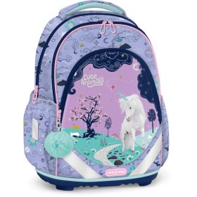   Unikornis anatómiai iskolatáska, hátizsák, 42x33x22cm, Ars Una, Cute Animals, Unicorn