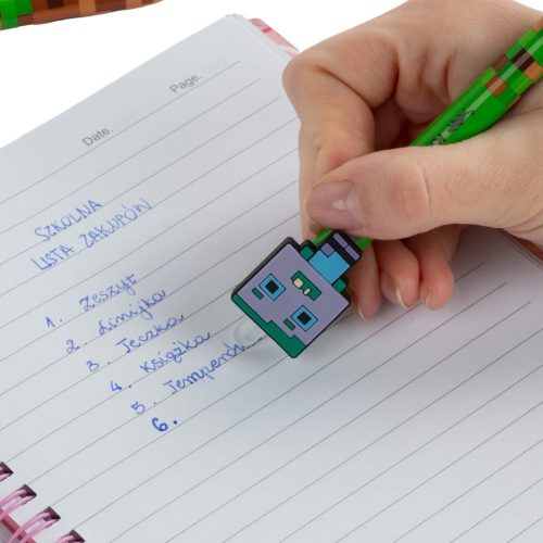 Radírozható zseléstoll, Minecraft mintás, Kidea, DWAUHKAD