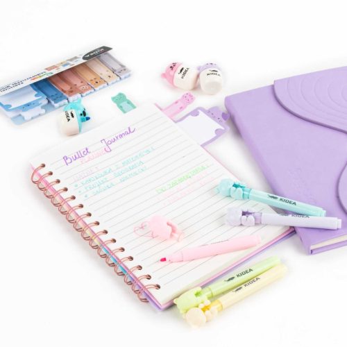 Cicás jegyzettömb-, jelölőcímke készlet, 7 db-os, Kidea