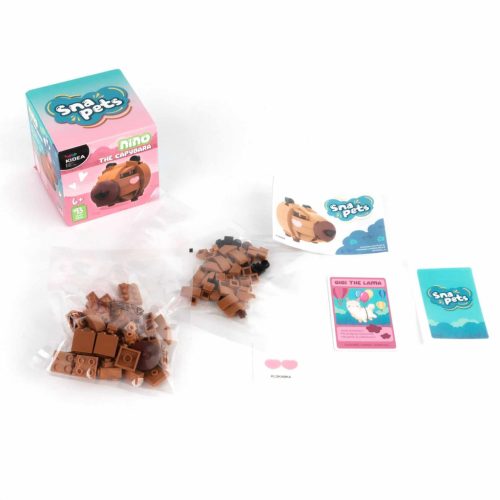 Snapets építőkocka készlet, Nino, a kapibara