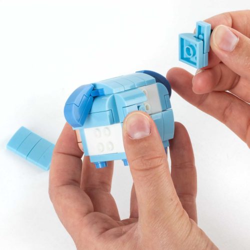 Snapets építőkocka készlet, Muffin, a kutya