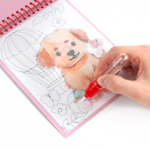 Festés vízzel, kutyusok, Kidea mágikus színező, 15x19cm