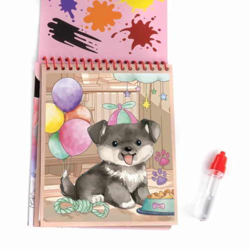 Festés vízzel, kutyusok, Kidea mágikus színező, 15x19cm