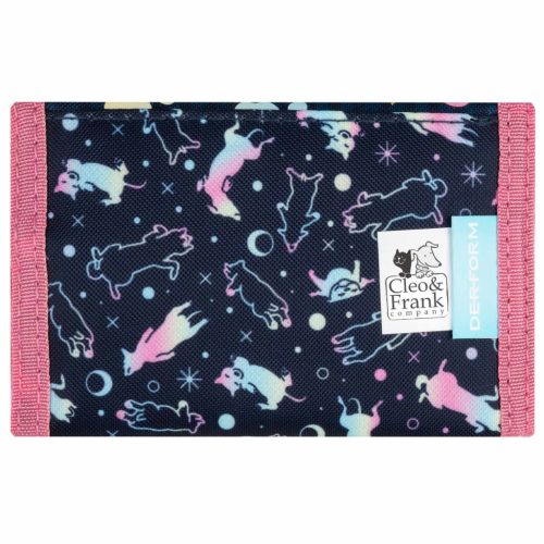 Cleo and Frank pénztárca, 12x8cm, CF44, kutyás, spániel