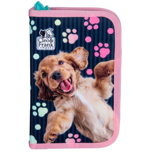 Cleo and Frank tolltartó, klapnis, töltött, CF44, kutyás, spániel