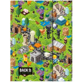 Minecraft mintás gumis mappa A/4, Backup A61, 2026