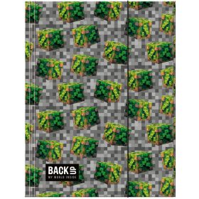 Minecraft mintás gumis mappa A/4, BackUp A78, 2026, kockák