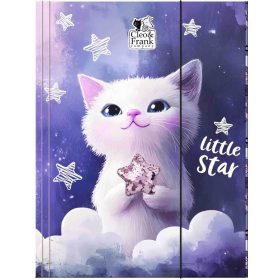 Cleo and Frank gumis mappa A/4, CF47, cicás, little star