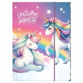 Unikornis gumis mappa, A/4, JR16, Unicorn Powers