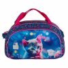 Cleo and Frank sporttáska, 39x24x12cm, CF43, cicás, kék