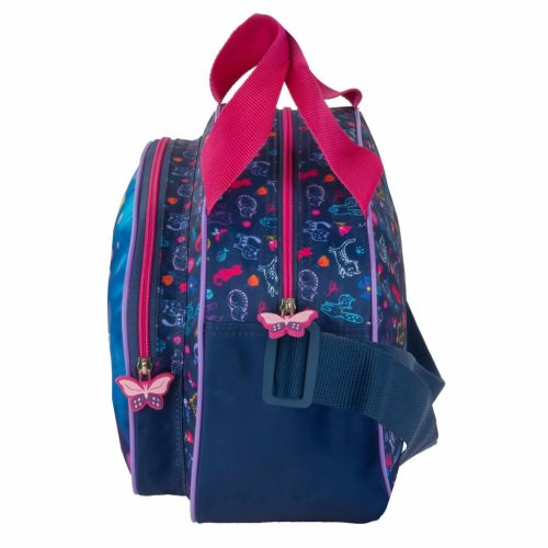 Cleo and Frank sporttáska, 39x24x12cm, CF43, cicás, kék