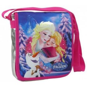  Jégvarázs válltáska, 25x21x6cm, KL17, Elsa, Anna és Olaf