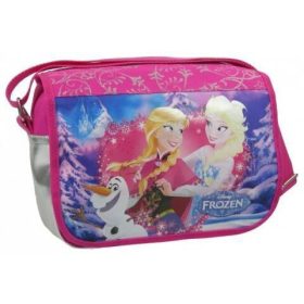   Jégvarázs válltáska, 22x24x8cm, KL17, Elsa, Anna és Olaf