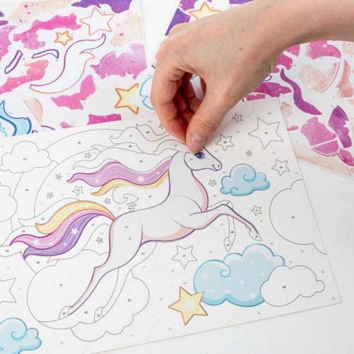 Matricázz számok szerint, Kidea, unikornis