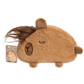 Kapibara tolltartó, beledobálós, plüss, 18x11x5cm