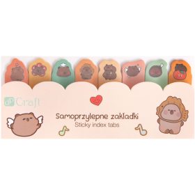 Kapibara jelölőcímke 120 lap, 50x15mm